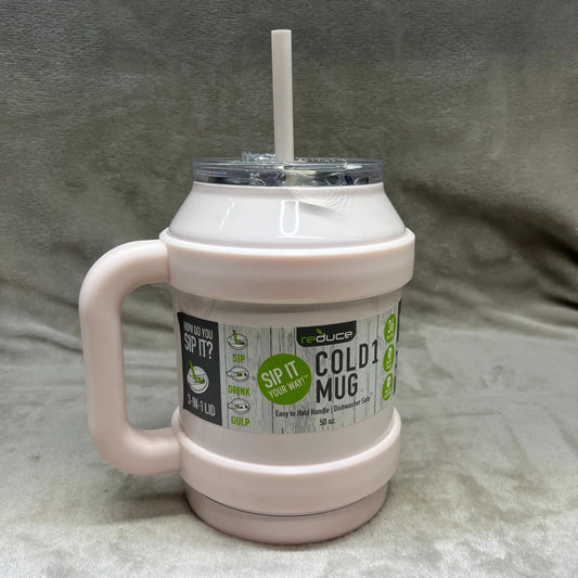 Reduce 50oz Cold1 Insulated Stainless Steel Straw Tumbler Mug Cotton Pink Color