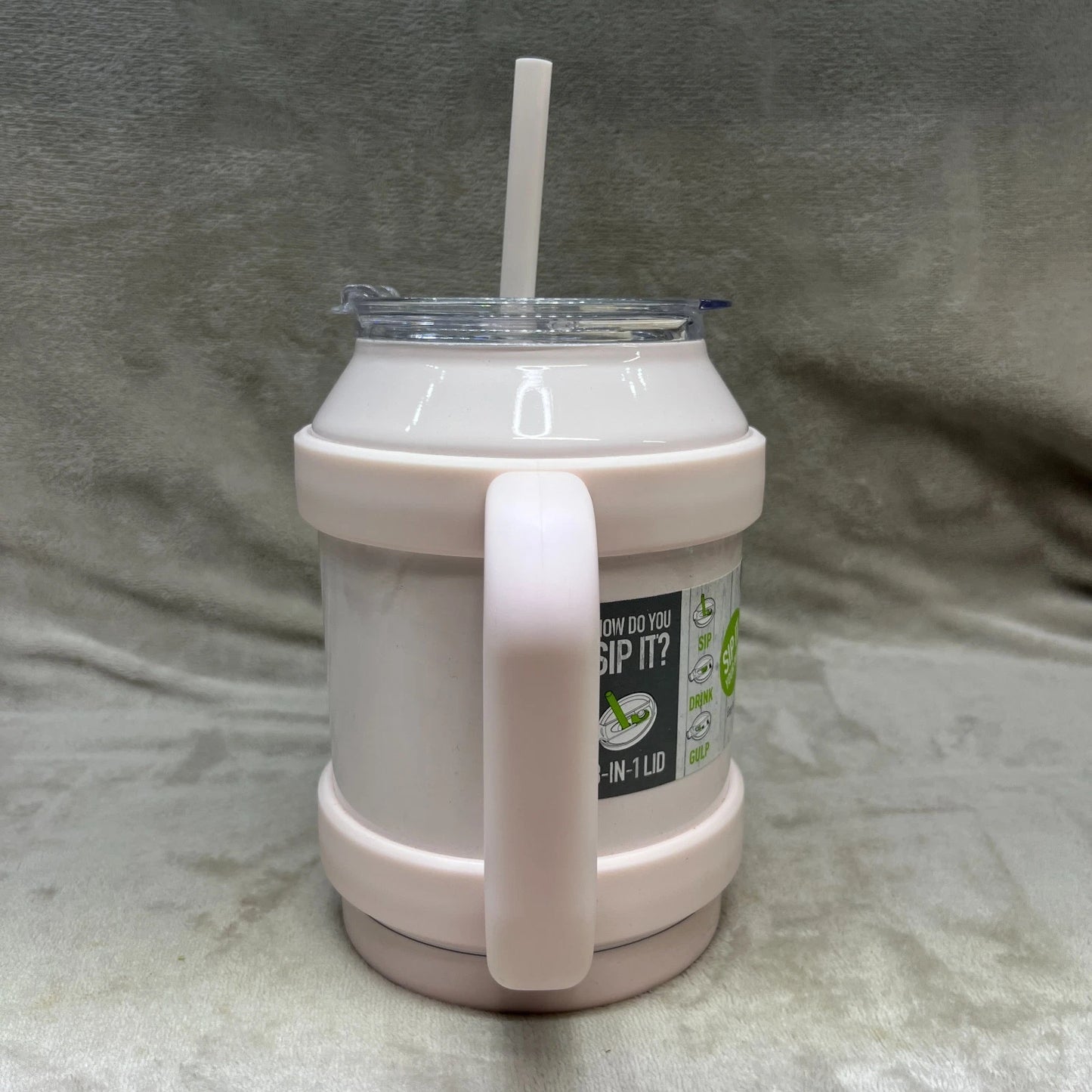 Reduce 50oz Cold1 Insulated Stainless Steel Straw Tumbler Mug Cotton Pink Color